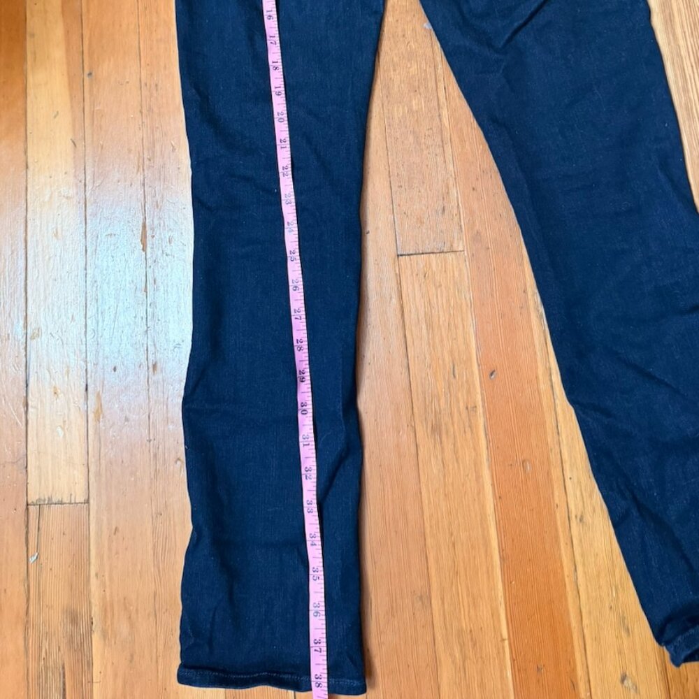 MOTHER Deep Indigo Blue Back Pocket Jeans - Picture 10 of 11